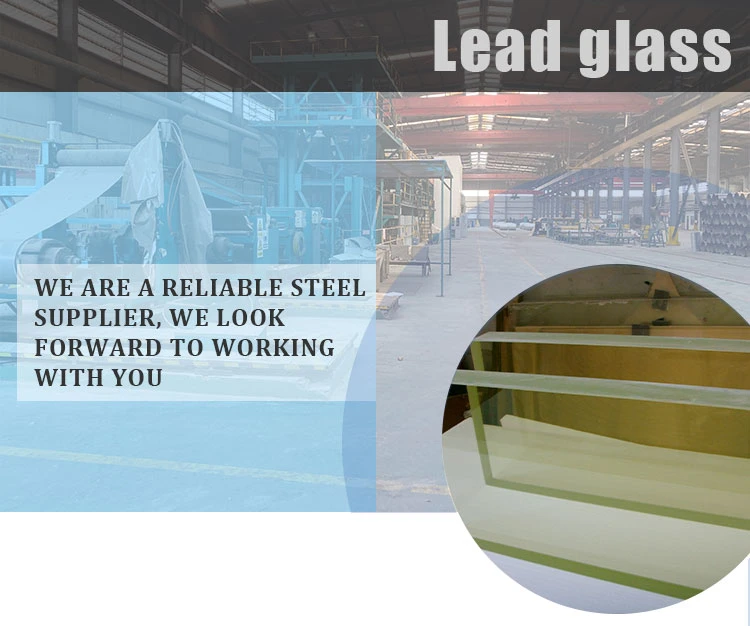 Lead Glass X-ray Protective Glass CT Chamber Protective Glass a Series of 200mm*300mm*8mm